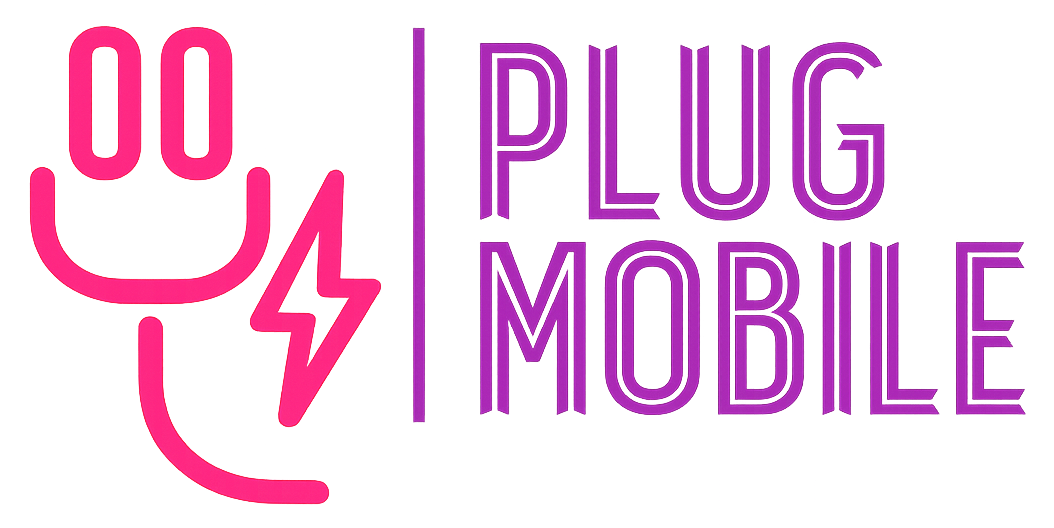Plug Mobile logo - smartphones, audio devices and smart technology store.